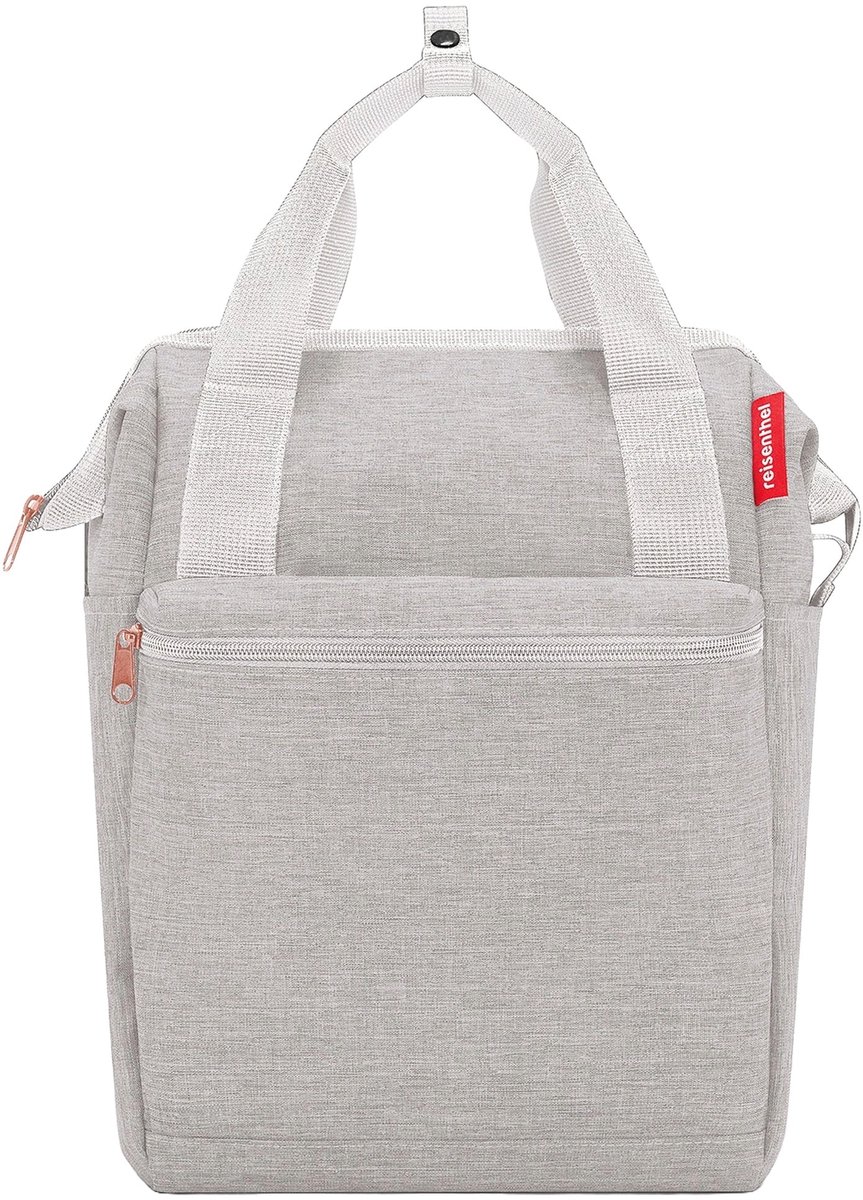 KLICKfix Gepäckträgertasche ROOMY GT twist sky rose Größe 17x25x40cm 12l