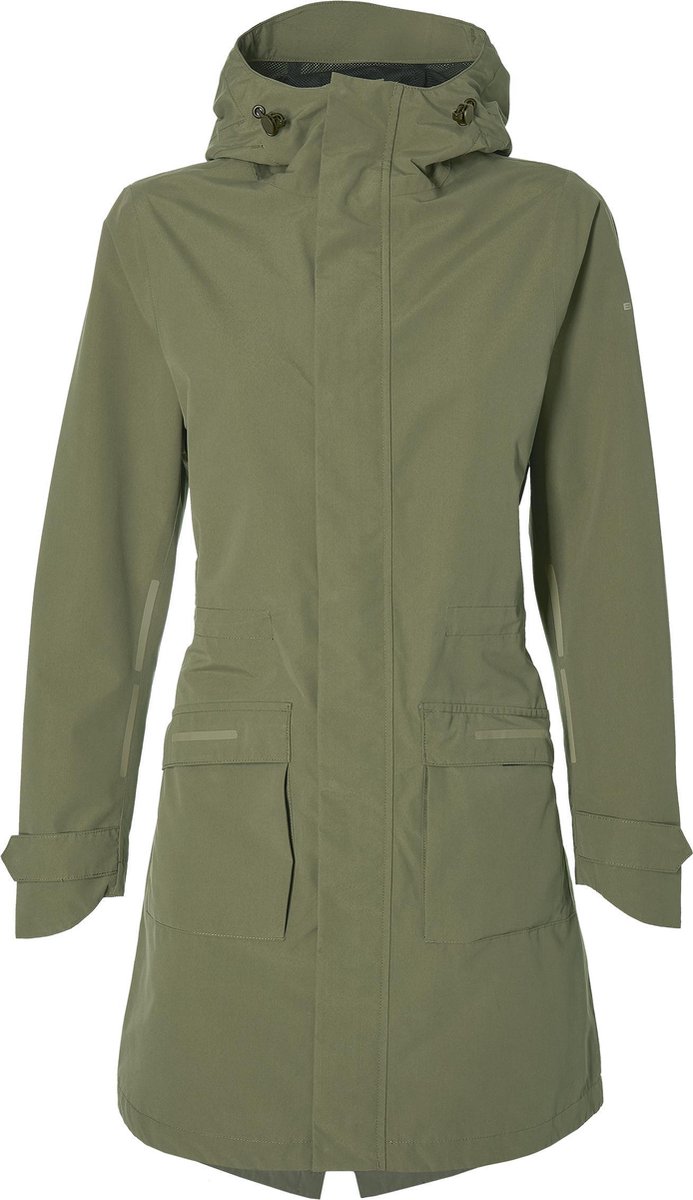 Basil Regenparka Mosse Woman Olive Green S