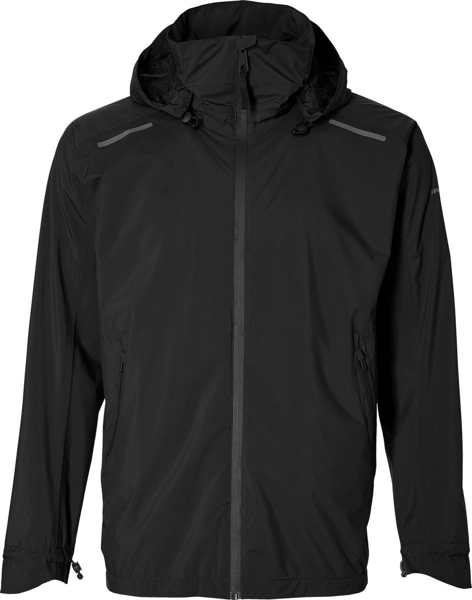 Basil Skane Herren Regenjacke schwarz L - atmungsaktiv & wasserdicht (10.000 WP/MVP)