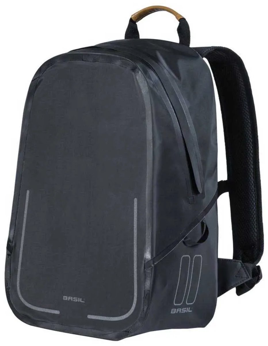 Basil Rucksack Urban Dry Backpack schwarz 27x16x45 cm 18l