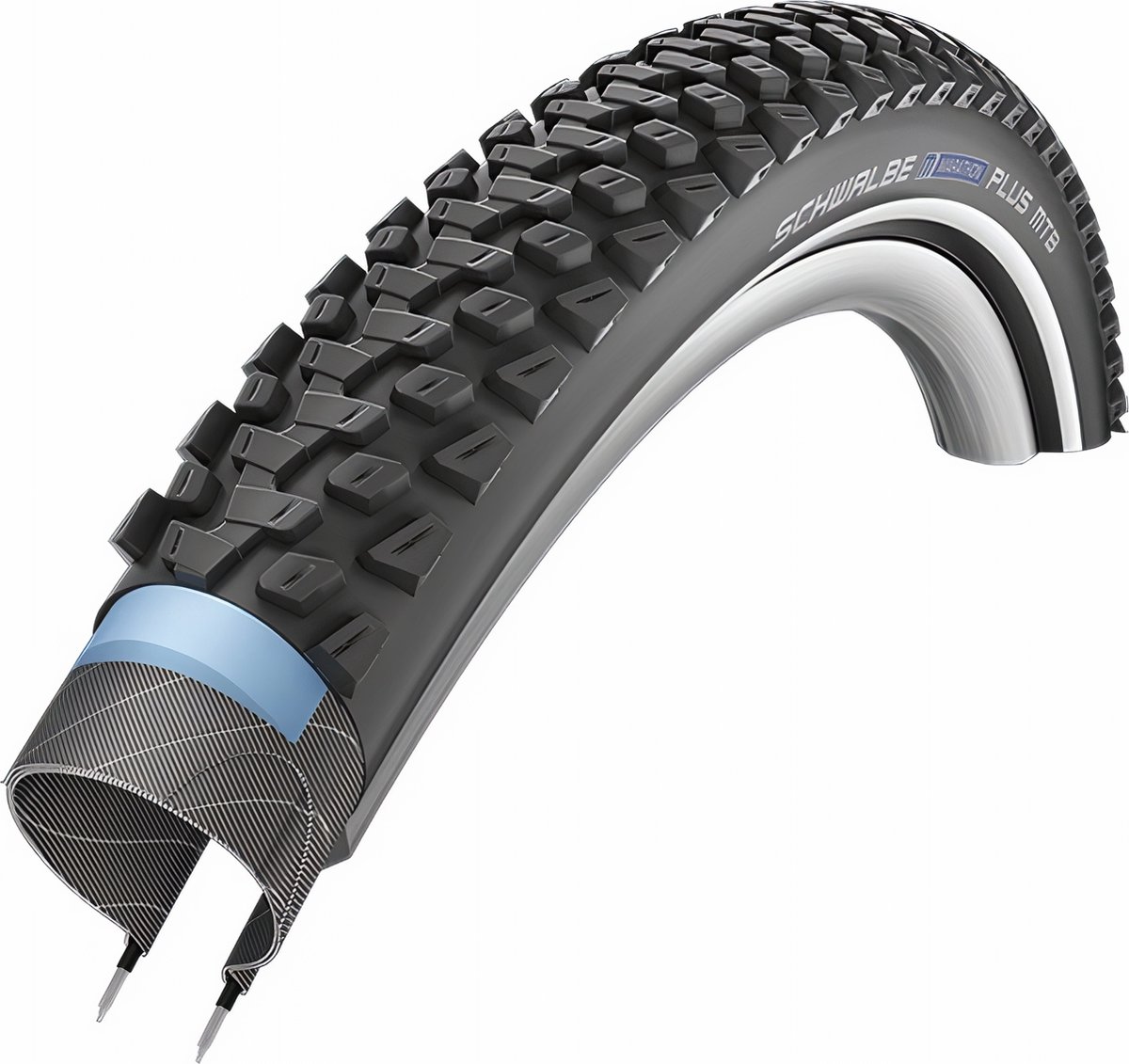 Schwalbe Reifen MARATHON PLUS MTB 26x2.10 ETRTO 54-559 ADDIX SmartGuard Performance Line Tube E-50 HS468