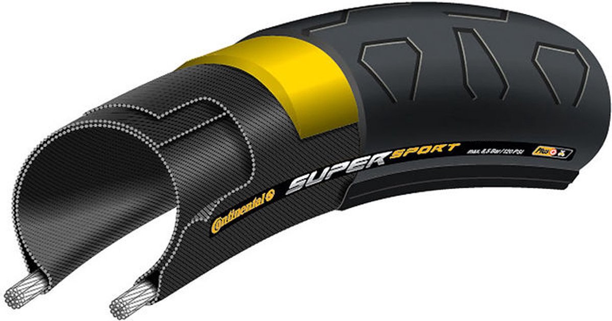 Continental Reifen Super Sport Plus 28x0.90" 23-622 schwarz faltbar