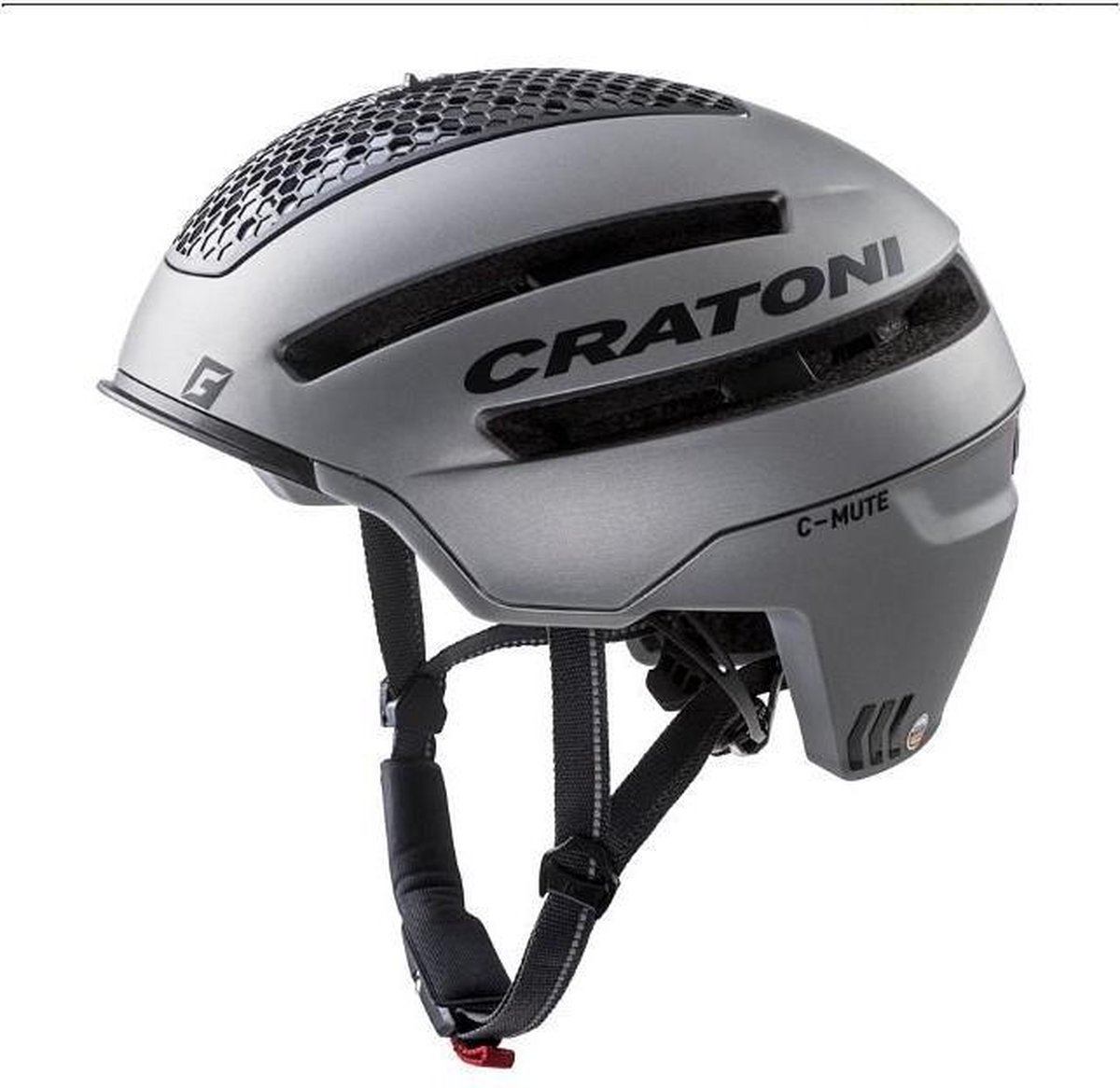 Cratoni Helm C-Mute Pedelec S/M 54 bis 58cm anthrazit matt