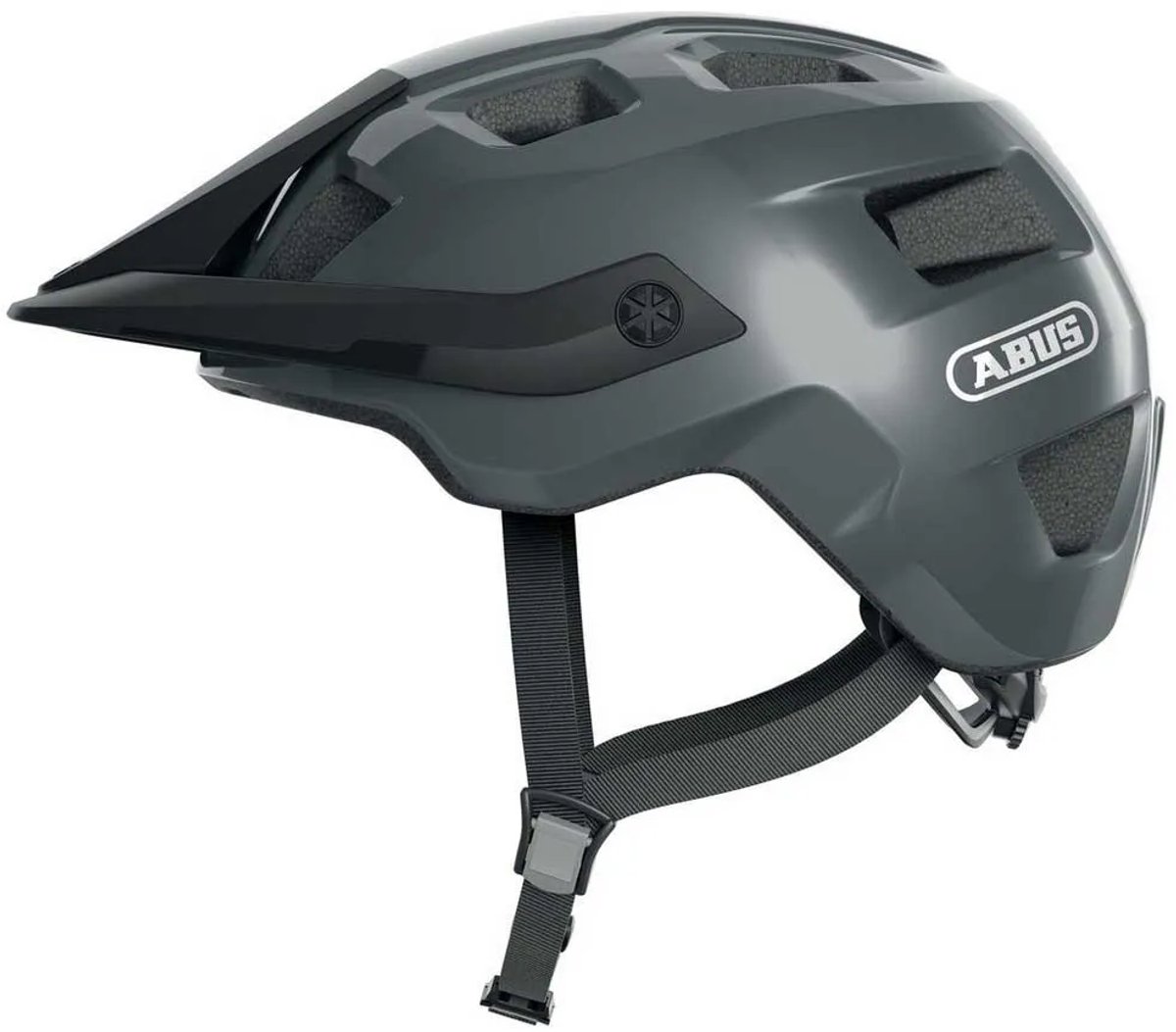 Abus Helm Motrip concrete grey L 59 bis 61cm