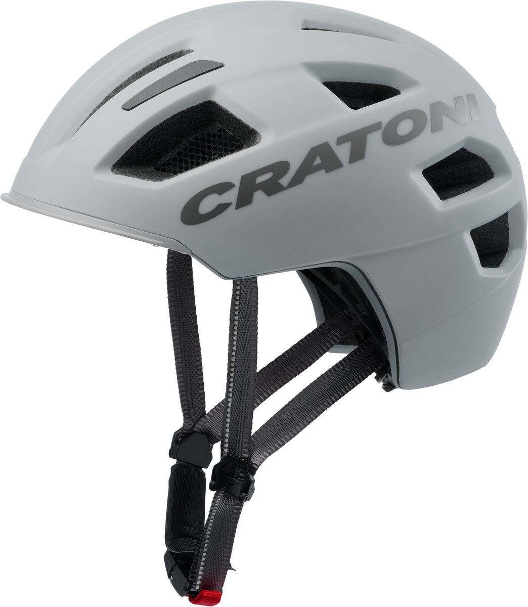 Cratoni Helm C-Pure City grau matt M/L 58 bis 61cm