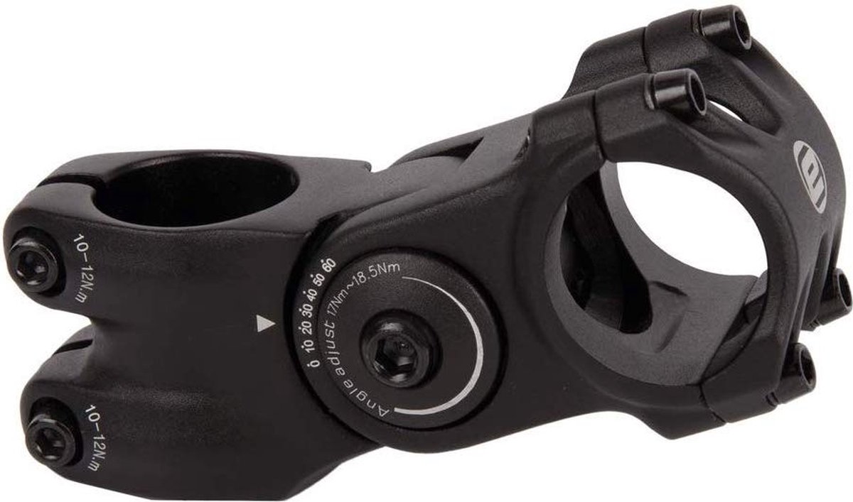 ergotec Octopus 2 Ahead-Vorbau 75 mm 0 bis +60° schwarz