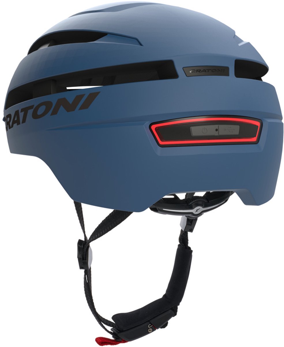 Cratoni Helm C-Loom 2.0 City blau matt M/L 58 bis 61cm