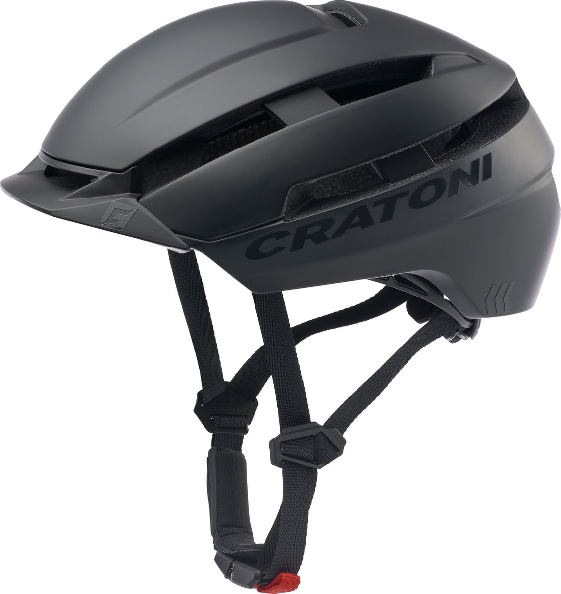 Cratoni Helm C-Loom 2.0 City schwarz matt S/M 53 bis 58cm