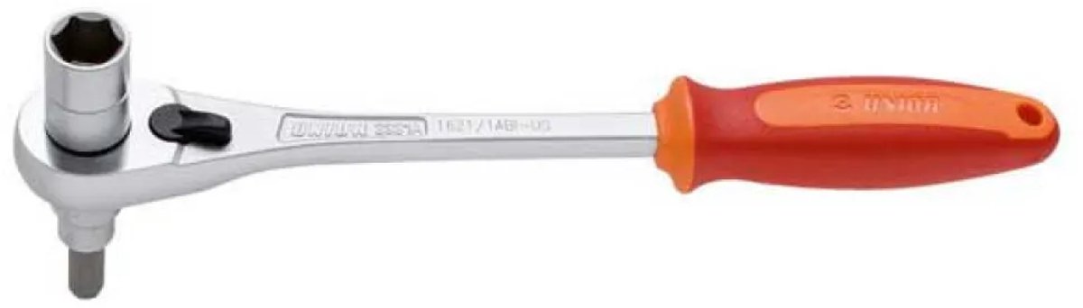 Unior Tretlagerratsche 3/8" rot, 14mm, 8mm, 1621/1ABI-US