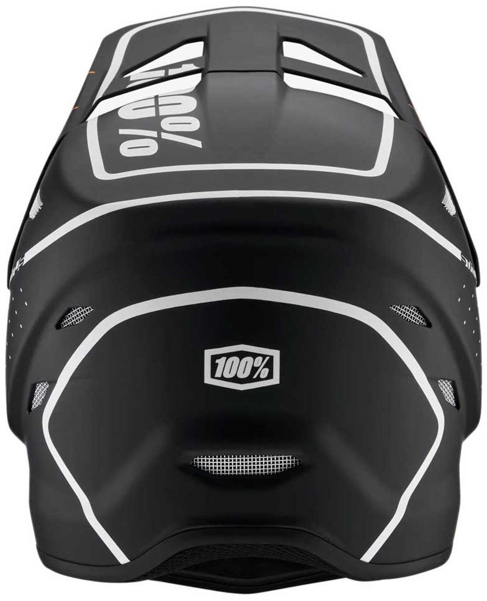 100% Status helmet XXL Dreamflow Black - leichter Fullface-Helm mit Top-Schutz