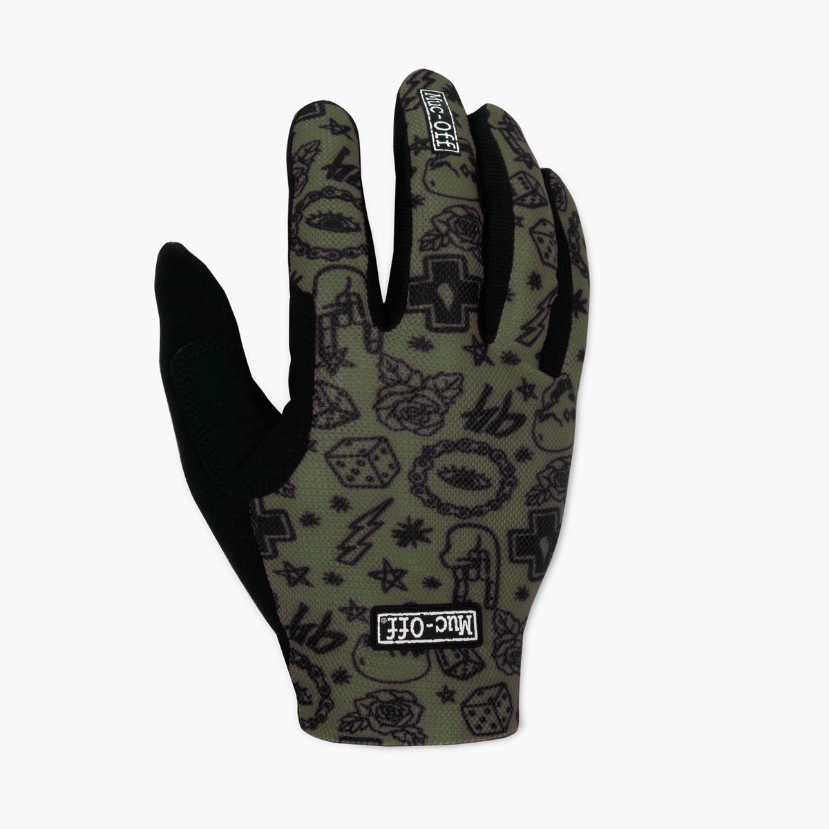 Muc Off Summer Lightweigt Mesh Rider Gloves green XXL