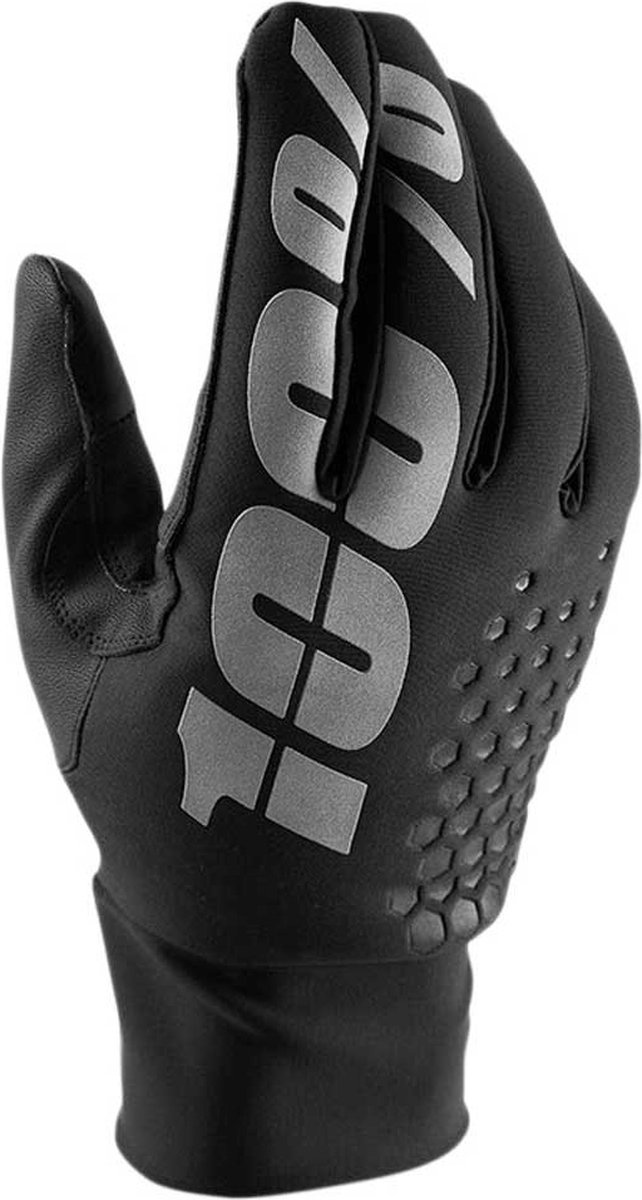 100% Hydromatic Brisker Gloves M black - wasserdichte, warme Bike-Handschuhe