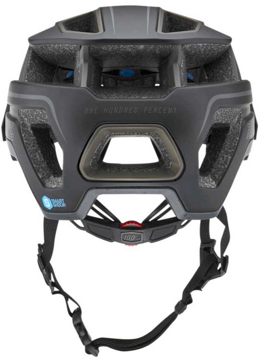 100% Altec Helmet w/Fidlock L/XL black - leichter All-Mountain-Helm mit SmartShock