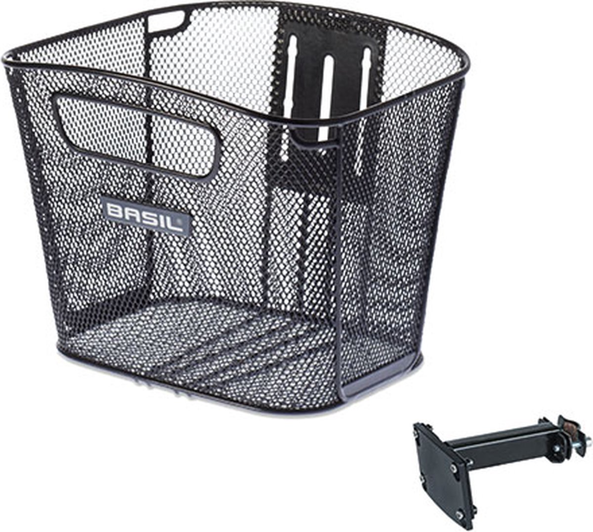 Basil Bold Fahrradkorb vorne schwarz oval FM