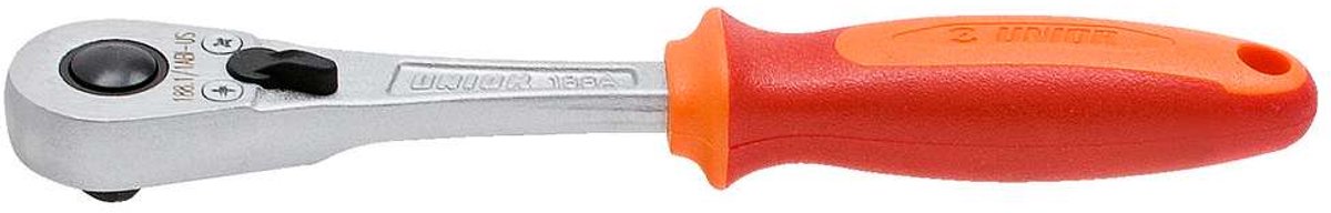 Unior Umschaltratsche 1/4" rot verriegelbar 188.1/1ABI-US