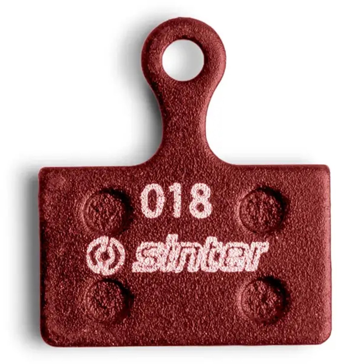 Scheibenbremsbelag Sinter 018 Shimano K organisch, MTB Standard, rot, 25 Stück