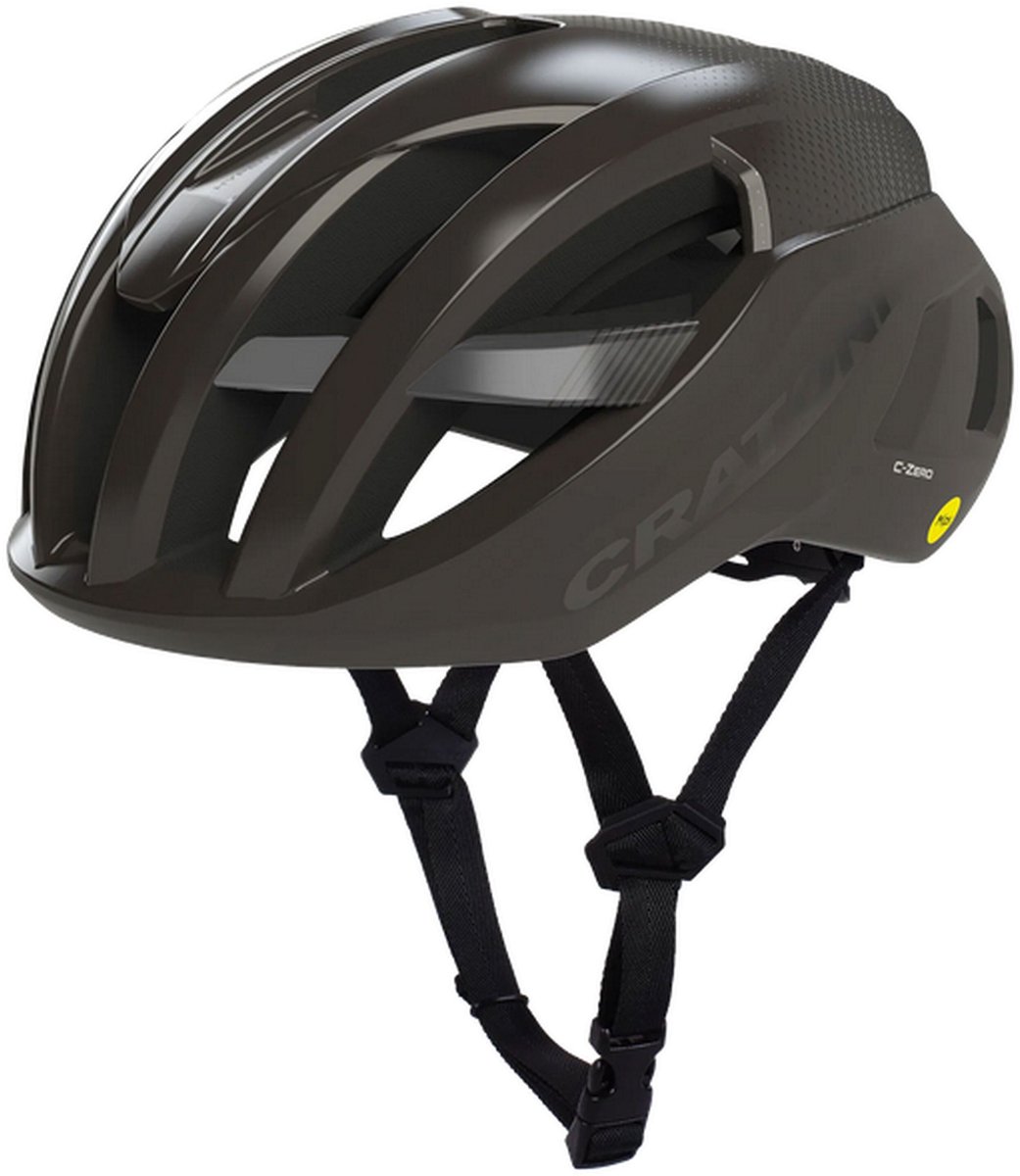Fahrradhelm Cratoni C-Zero MIPS schwarz glänzend-matt,Gr.L/XL (58-61 cm)