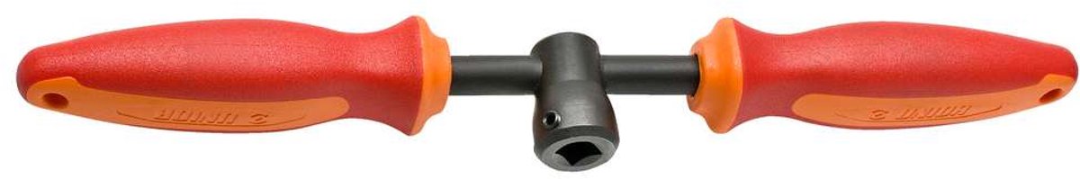 Unior Griff für Pedalgewindebohrer rot 1695/4BI-US