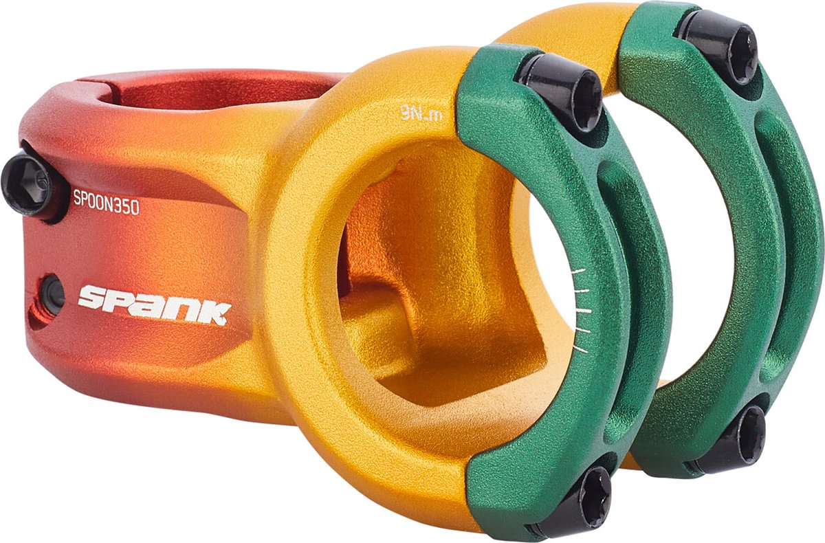 Spank Spoon 350 Vorbau 35mm Rasta Edition Rasta 45