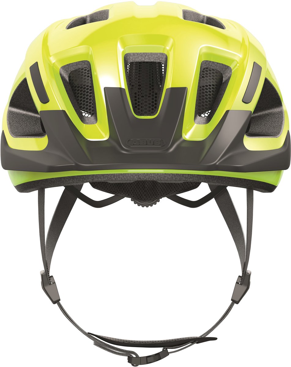 Abus Fahrradhelm Aduro 3.0 M=52-58cm signal yellow