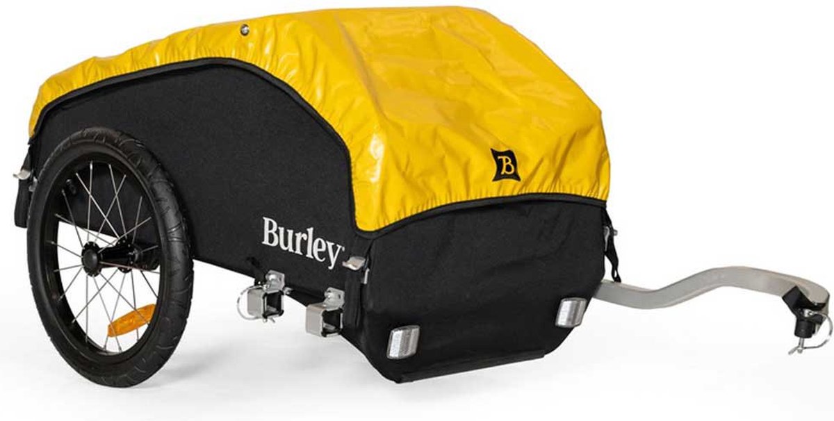 Burley Fahrrad-Lasten-Anhänger Nomad schwarz/gelb