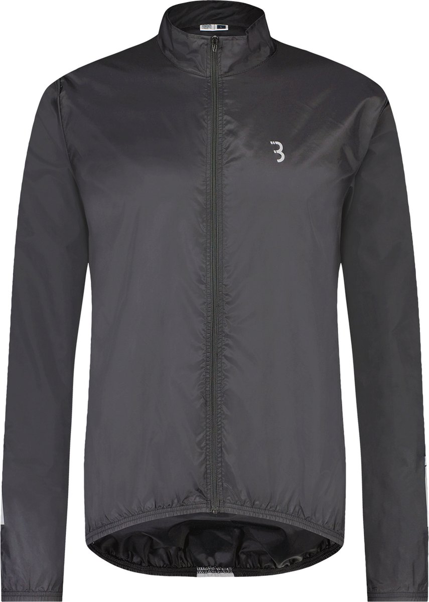 BBB Cycling BaseShield BBW-148 Fahrradjacke XXS schwarz - leichte, winddichte Regenjacke
