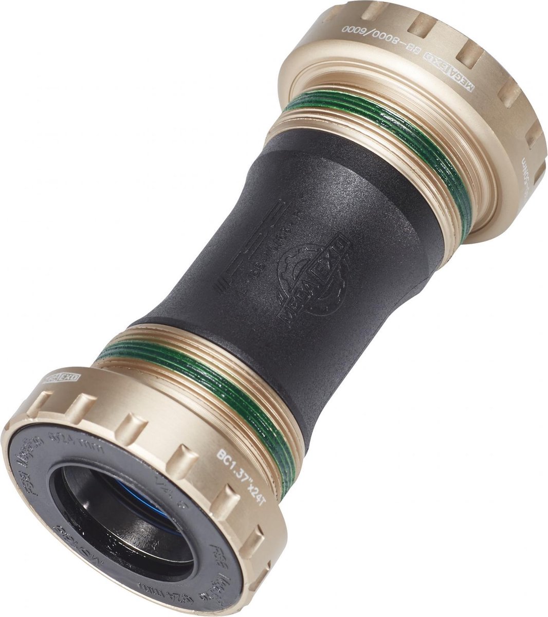 FSA Innenlager Road BSA68 auf MegaExo Ø 24 mm Silber - effizienter Antrieb