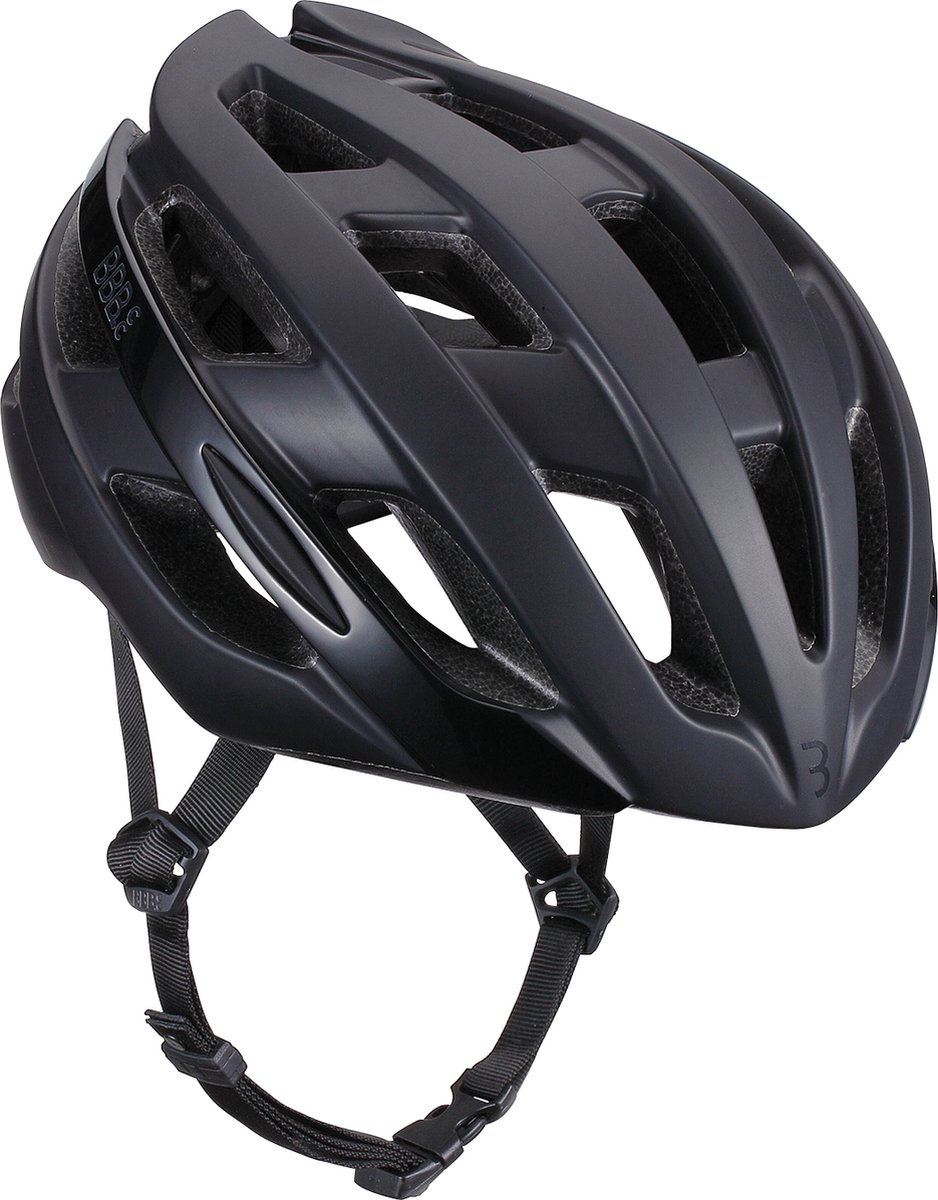 BBB Cycling BBB Helme Hawk M (54-58cm) M matt schwarz - leichter Allround-Rennradhelm