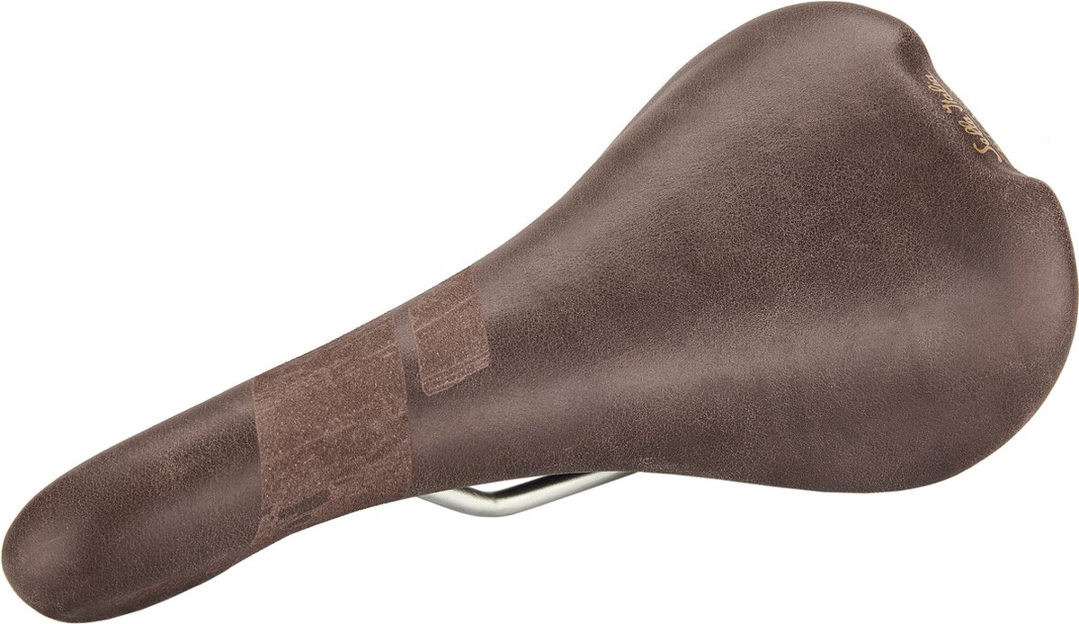 Selle Italia Flite Bullitt TI 316 Leder-Sattel L1, 146 × 280 mm, Braun