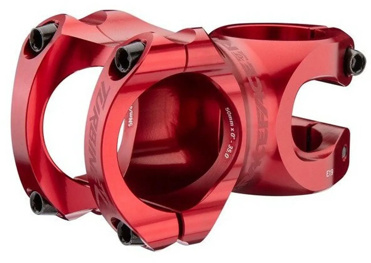 Race Face Turbine R Vorbau, 35.0mm, 32mm, rot - steifer All-Mountain/Enduro-Vorbau