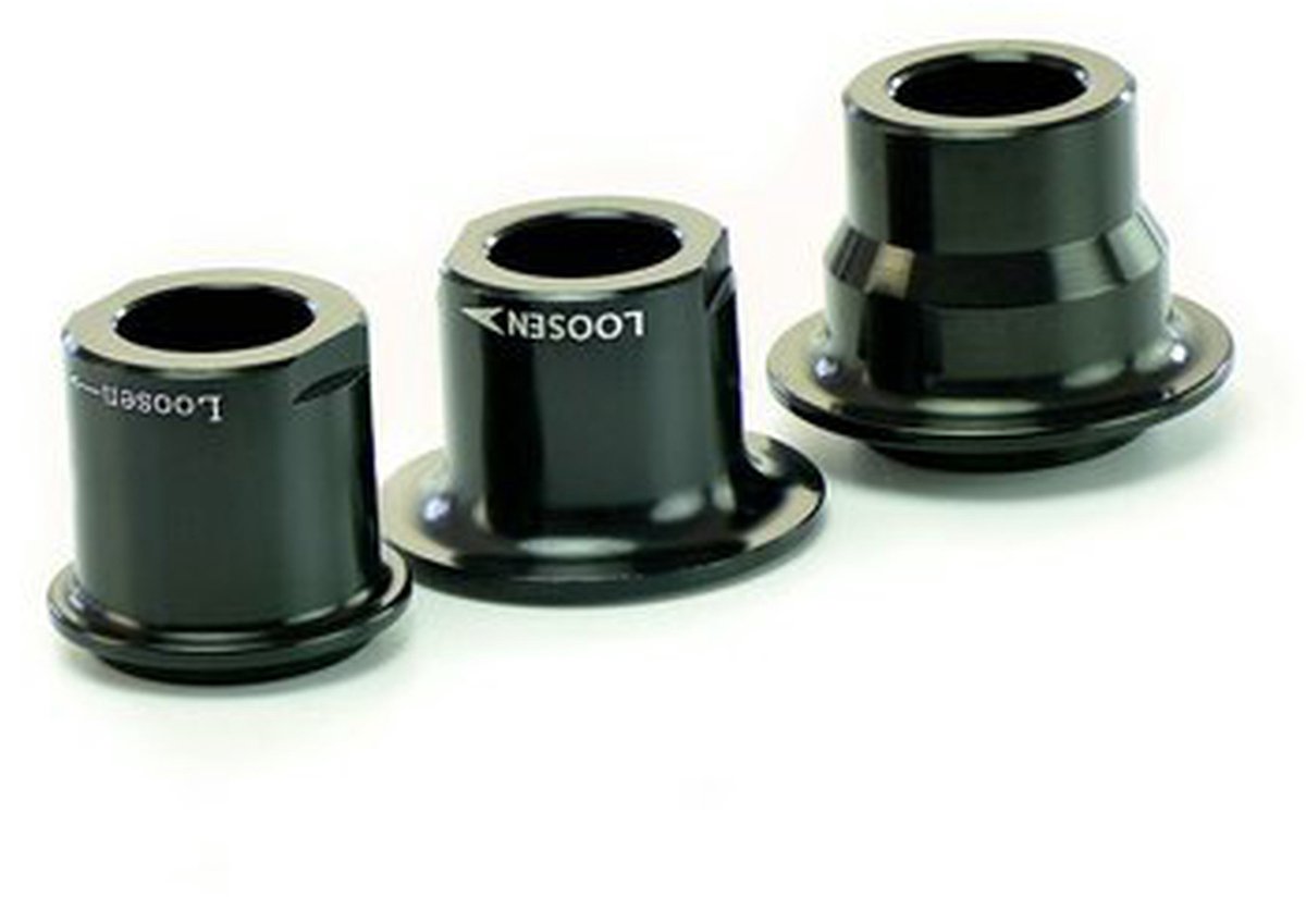 Race Face Trace 10D End Cap Endkappen Kit HR 12x142/148 mm schwarz - präziser Nabenabschluss