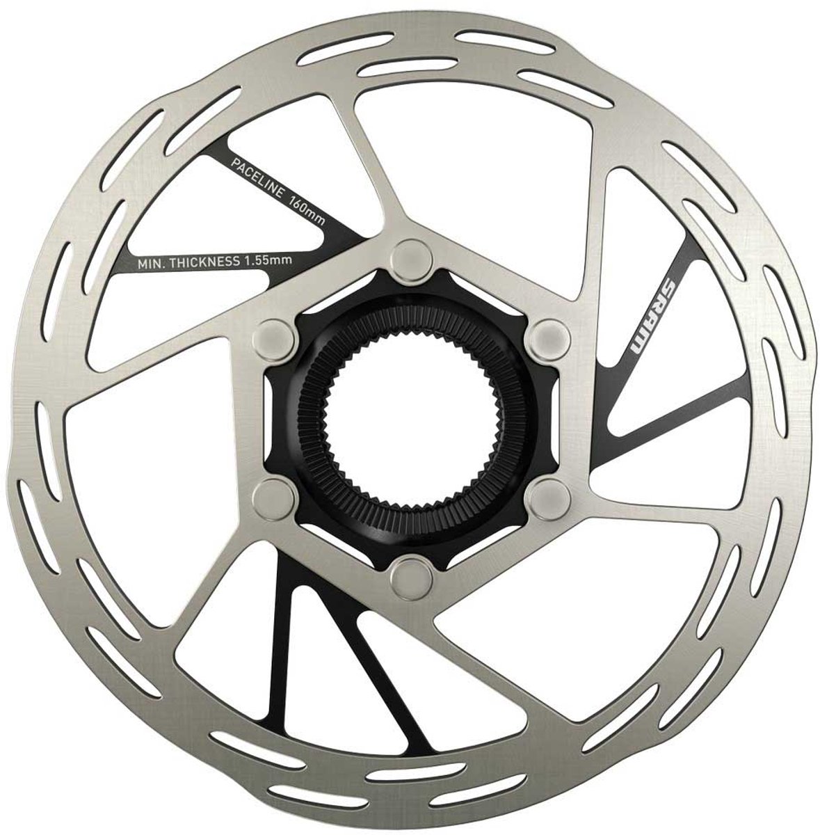 SRAM Paceline Bremsscheibe Centerlock 160 mm - Leises und kontrolliertes Bremsen