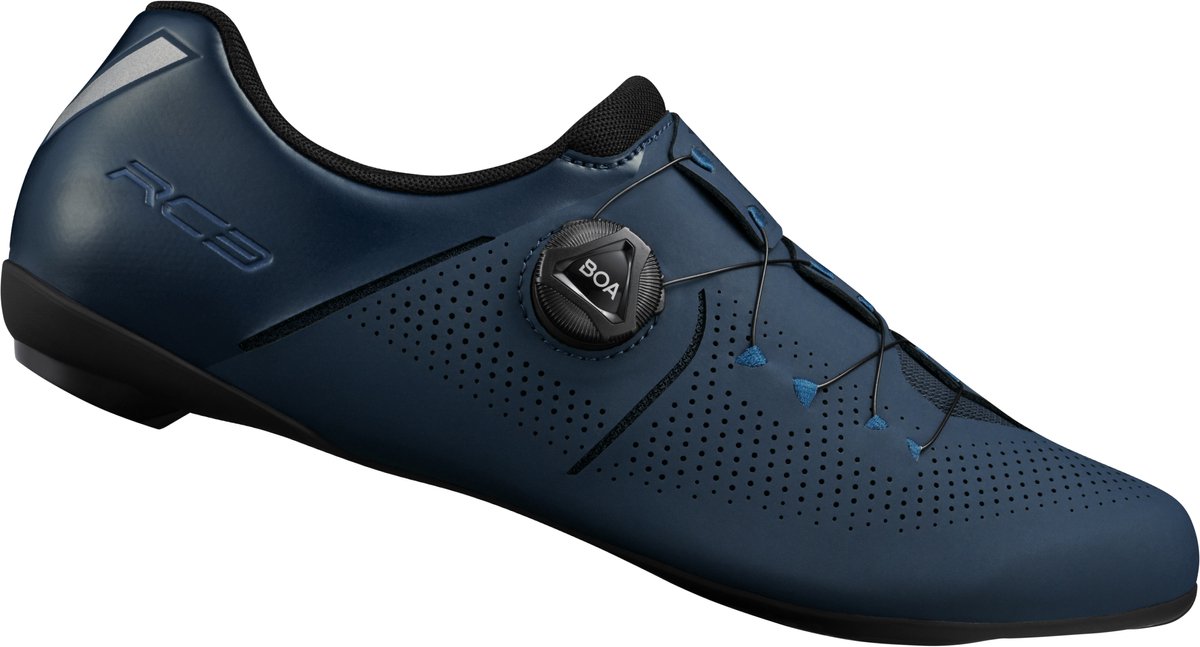 SHIMANO Fahrradschuhe RC302 Herren/Damen Road SPD-SL Größe 43 Blau
