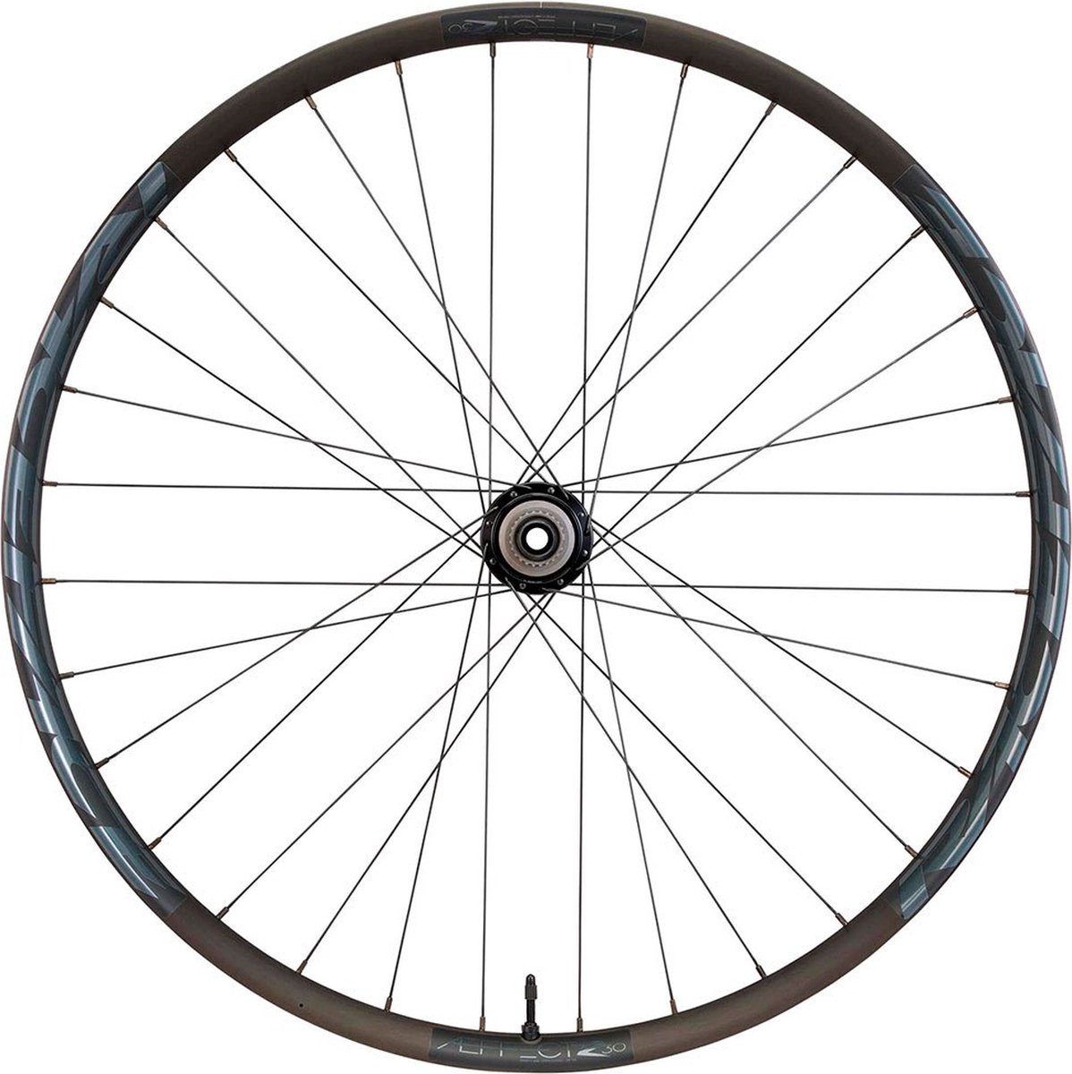 Race Face Aeffect R eMTB Laufrad, HR, 27.5", 148x12mm, Microspline, schwarz - robustes Hinterrad für E-MTBs