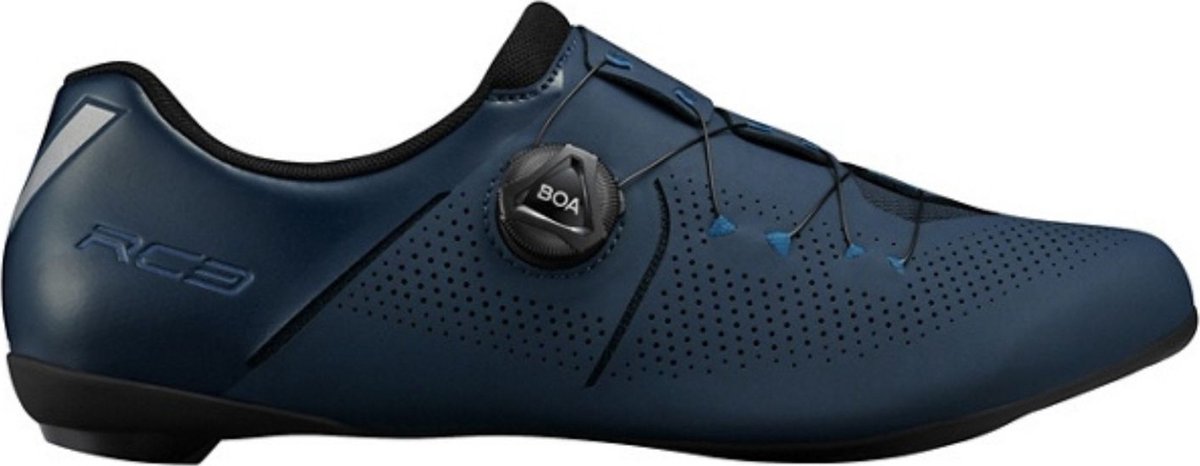 SHIMANO Fahrradschuhe RC302 Herren/Damen Road SPD-SL Größe 44, Blau