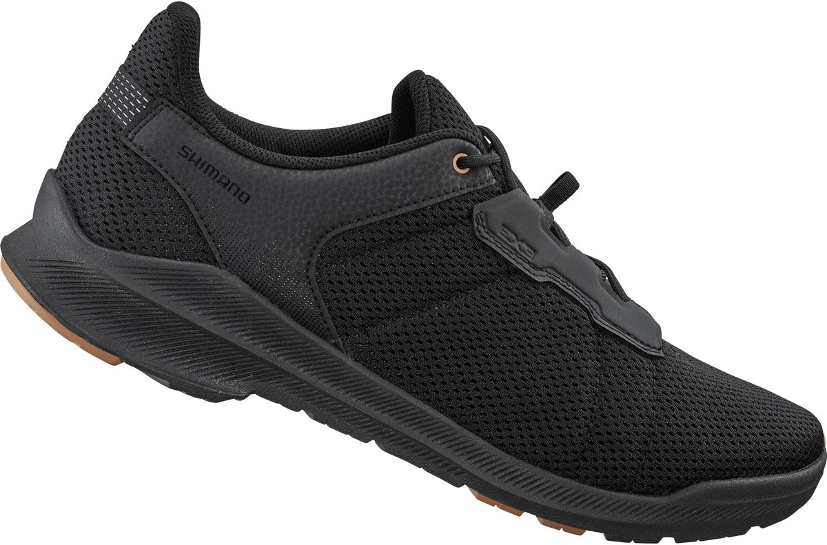 SHIMANO Fahrradschuhe EX300 Herren/Damen Touring SPD - Größe 38, Schwarz