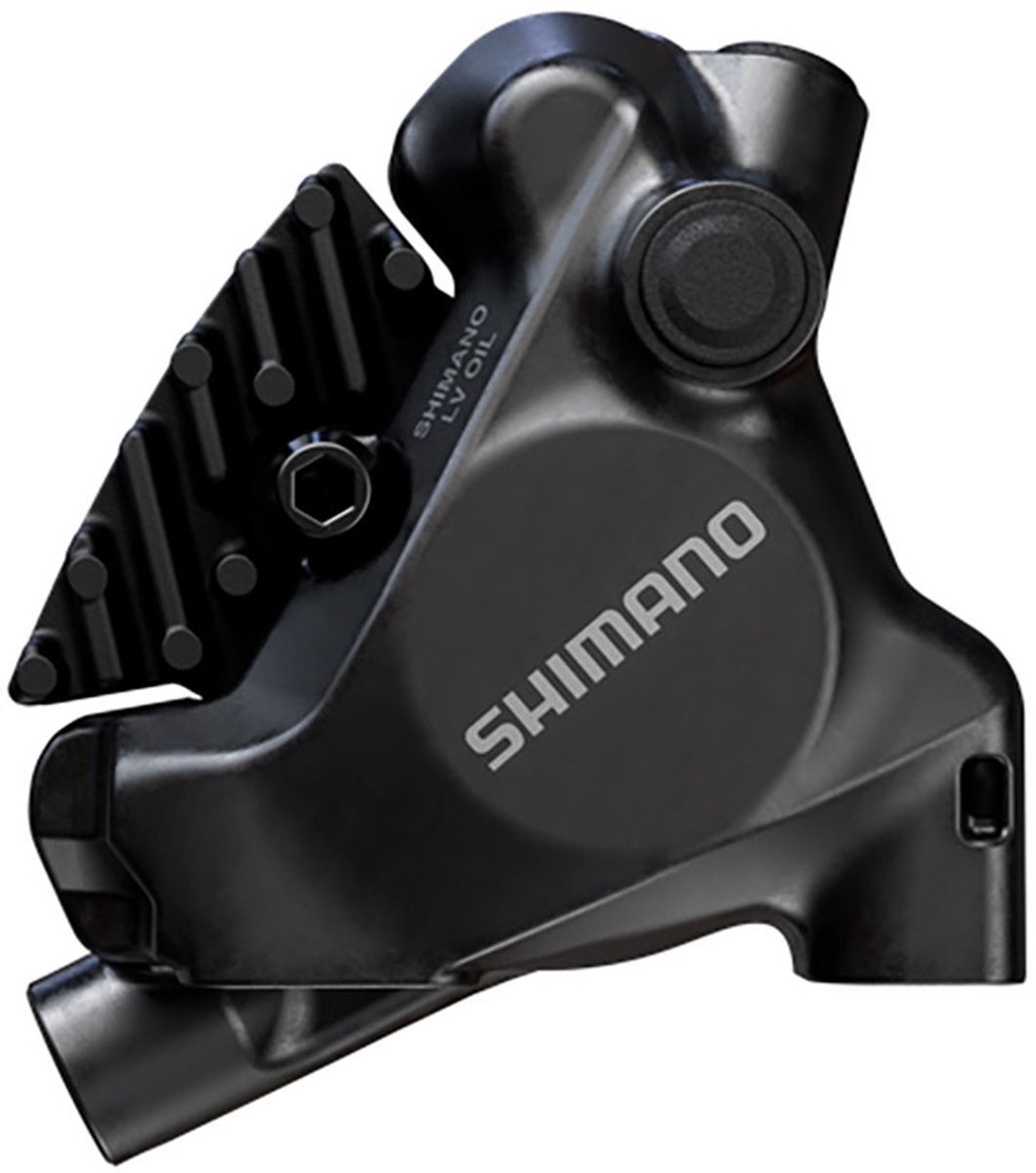 SHIMANO Bremssattel SHIMANO BR-MT805 FlatMount - hydraulischer Scheibenbrems-Sattel für Flat-Mount-Rahmen