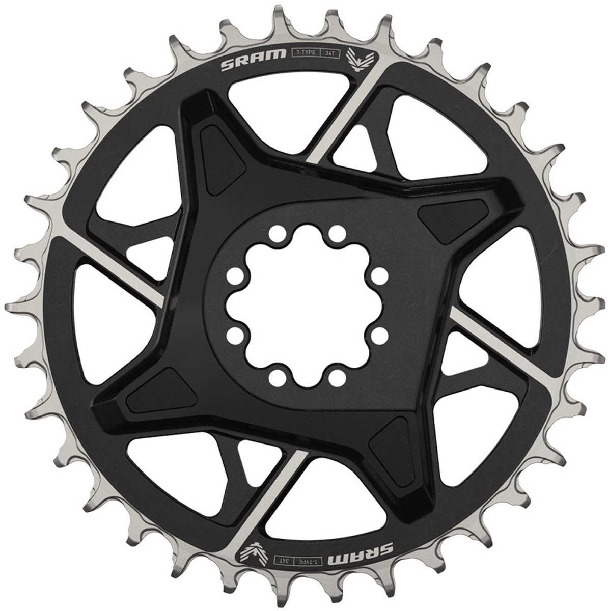 SRAM Kettenblatt T-Type Eagle X0 34T - präziser Antrieb für moderne MTB-Drivetrains