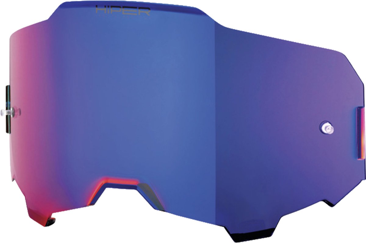 100% Armega Replacement lens - HiPER unis blue - kontraststarke Ersatzscheibe
