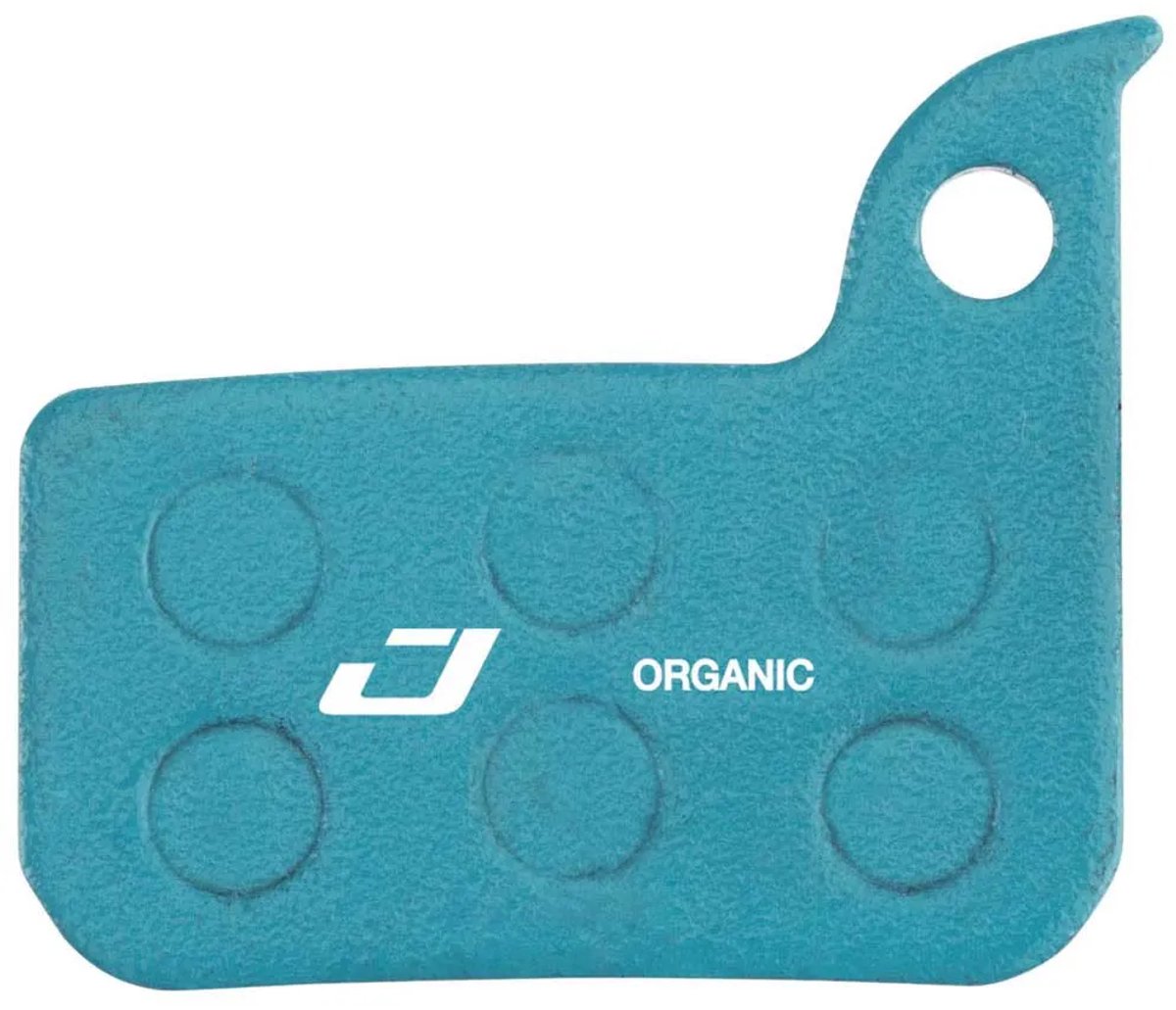 Jagwire Bremsbeläge Disc Sport Organic Werkstattverpackung Blau - leise und standfeste Bremsperformance