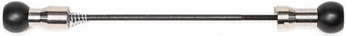 Burley Schnellspannachse COHO Ballz 190 mm Silber - sichere Anhänger-Kupplung