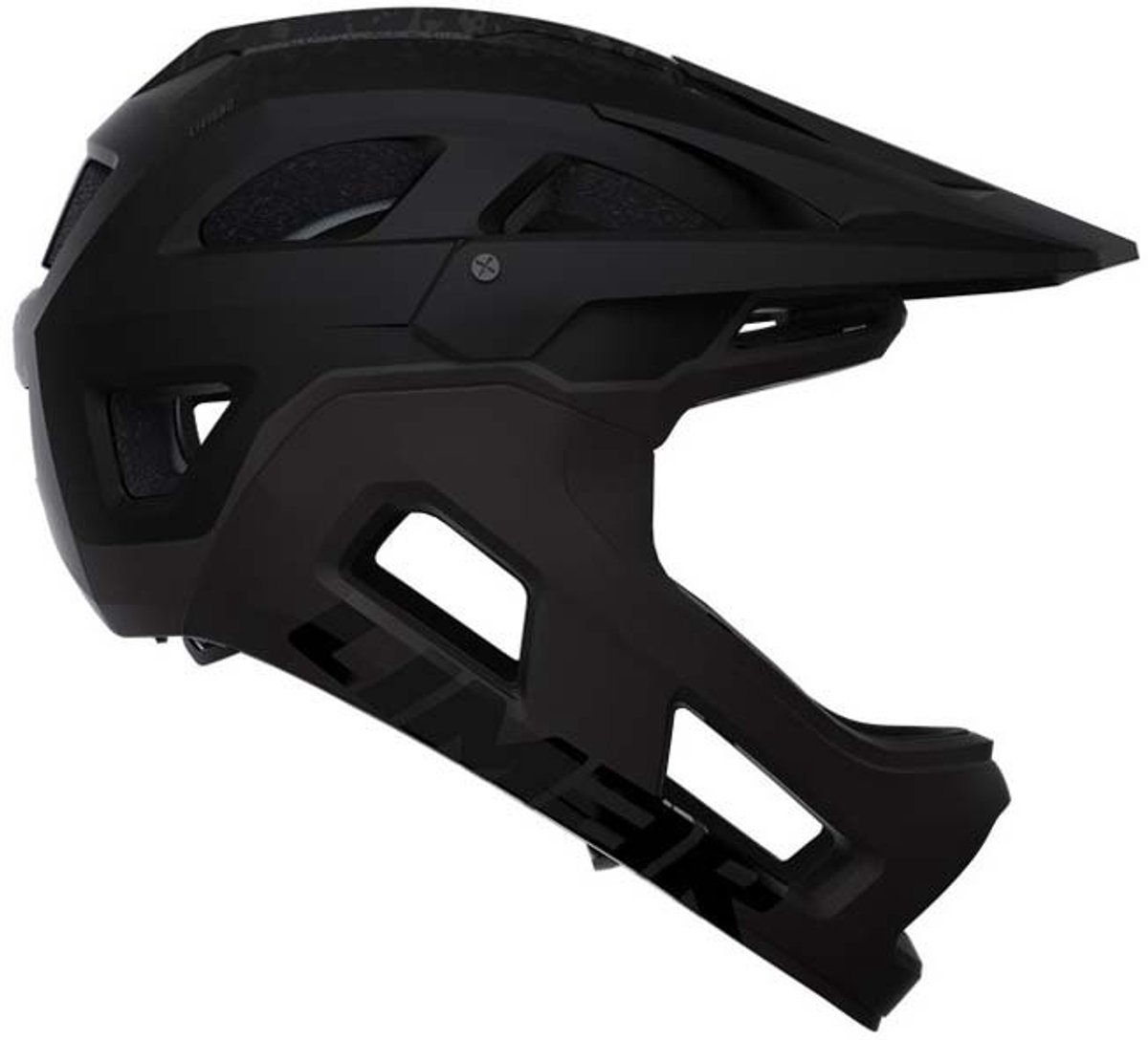 Limar Livigno + Mips Matt Black M Schwarz - leichter Fullface-Helm mit maximalem Schutz