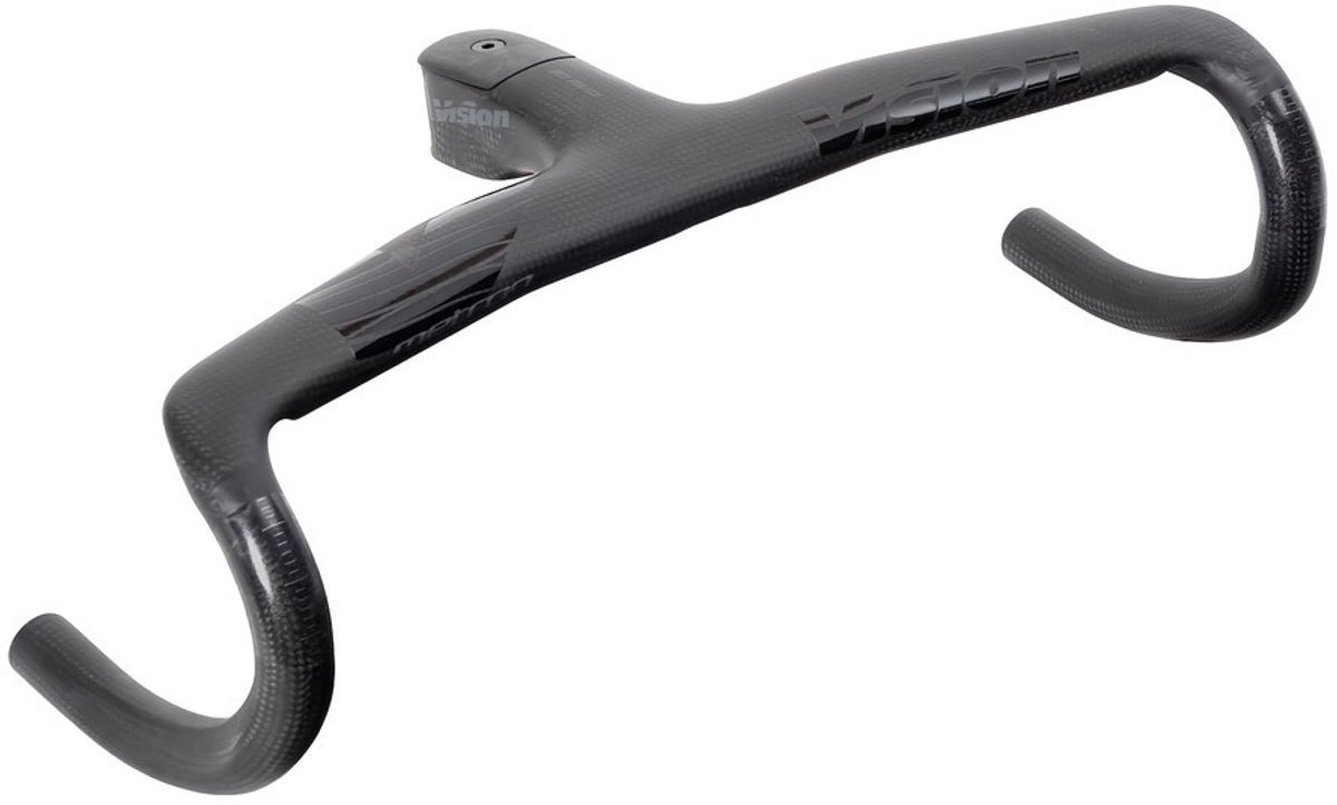 Vision Lenker Metron 5D ACR EVO 100 x 420 mm Schwarz - aerodynamisches Carbon-Cockpit