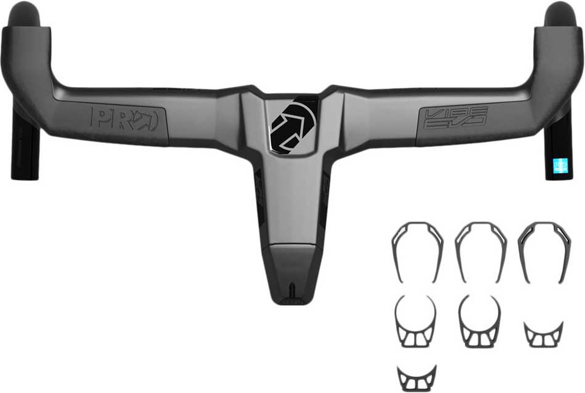 PRO Lenker Vibe Evo 105mm - 42 - integriertes Aero-Cockpit mit interner Zugführung