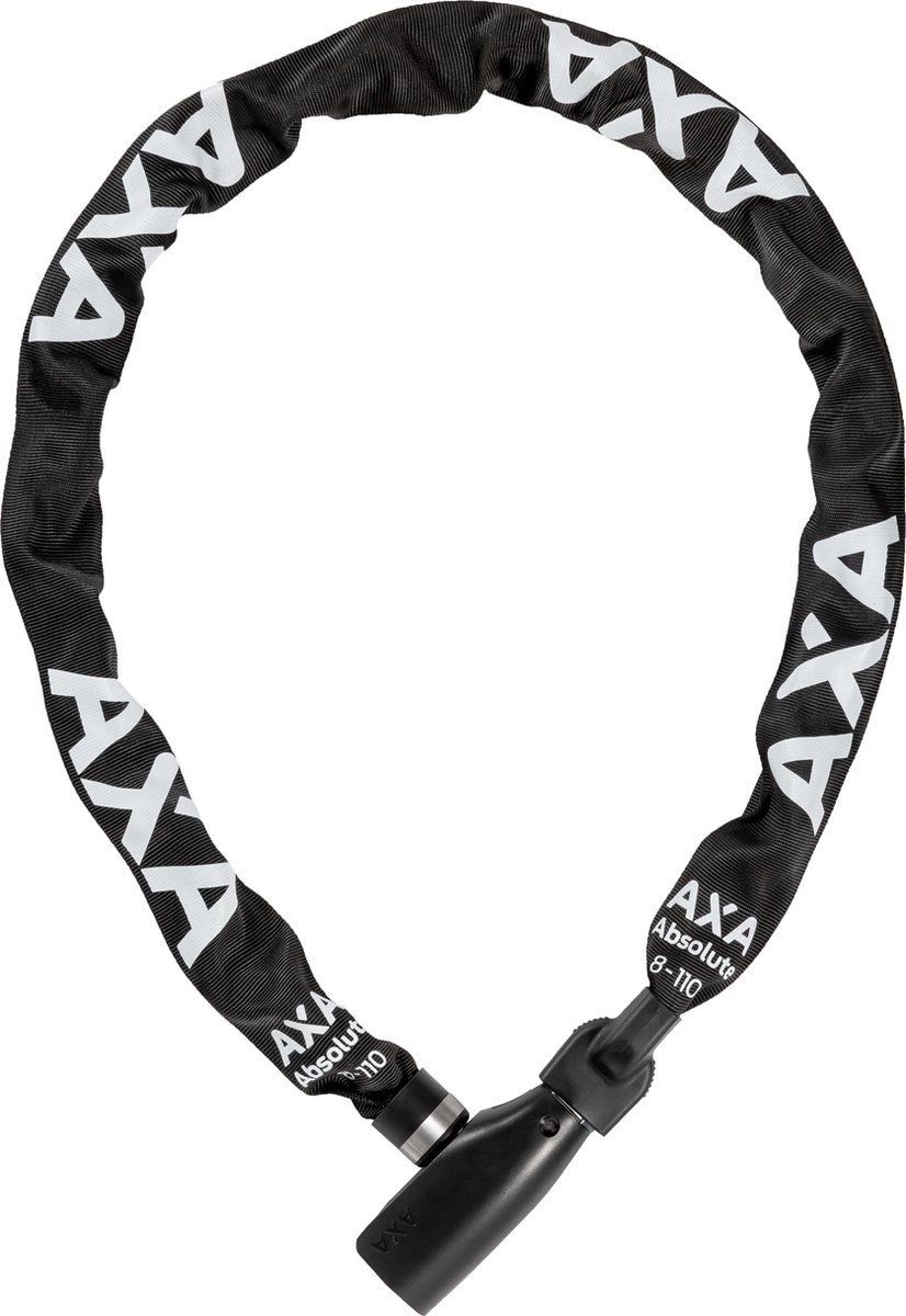 AXA Kettenschloss Absolute 8-110 110 cm - robustes Fahrradschloss mit hoher Sicherheit