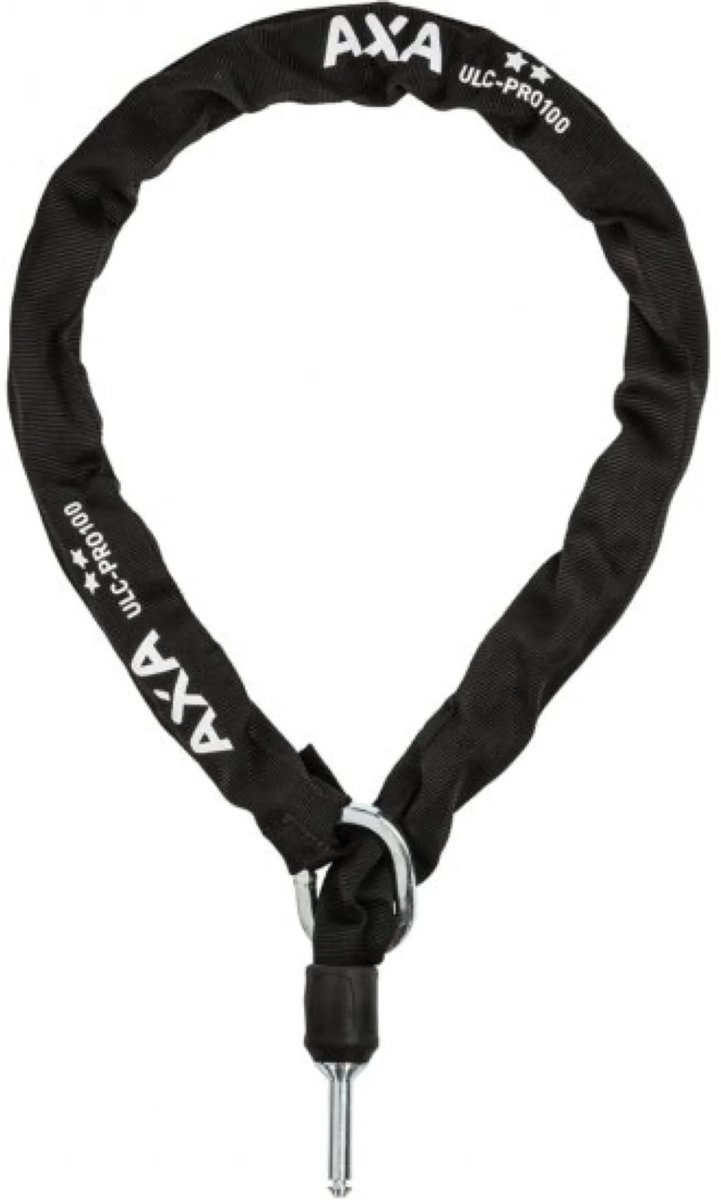 AXA ULC Pro Einsteckkette 100 cm, 8 mm - Schwarz