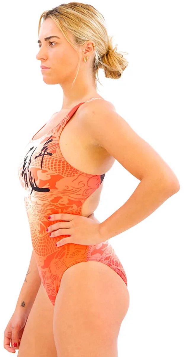 Maillot de bain 1 pièce femme Turbo Chinese Dragon
