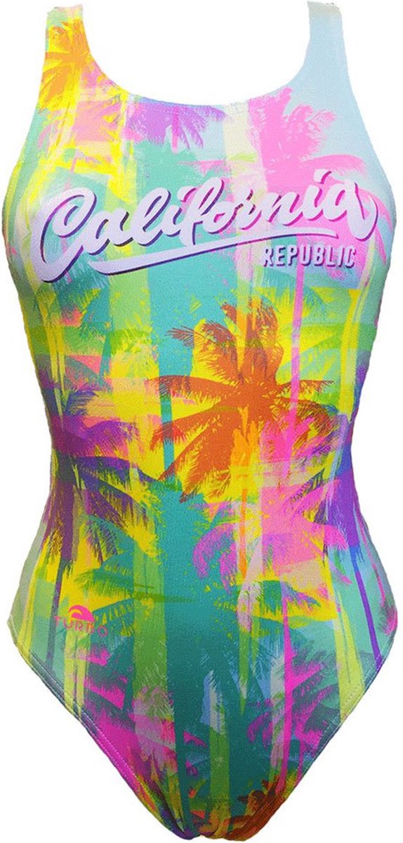 Maillot de bain 1 pièce femme Turbo Cali Palms