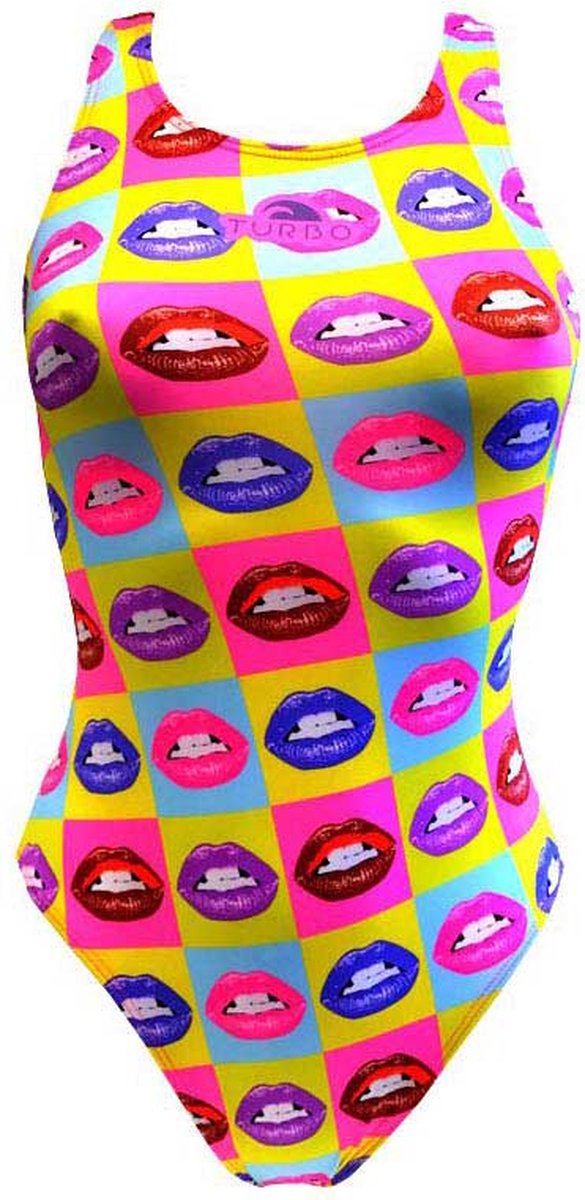 Badeanzug, Damen Turbo Lips
