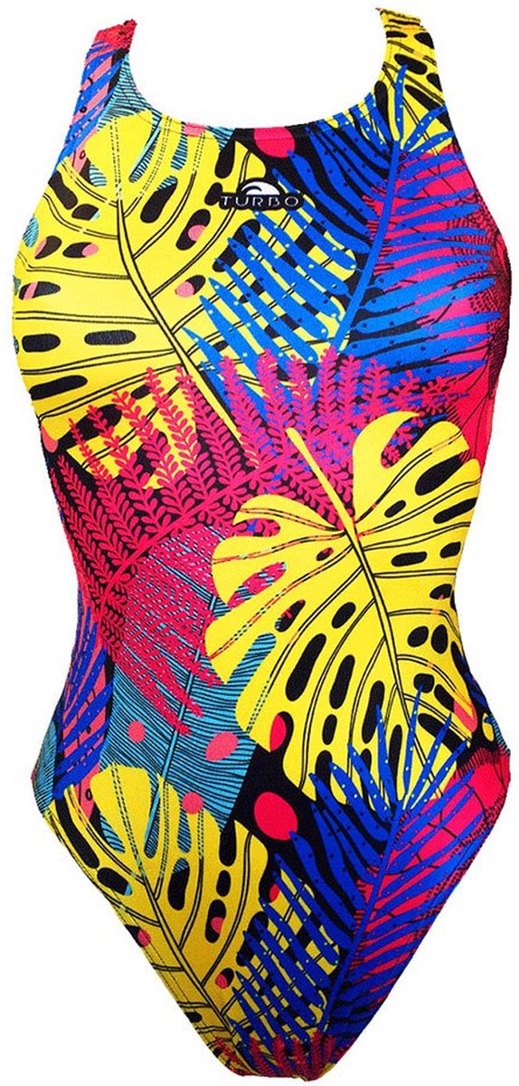 Badeanzug, Damen Turbo Color Jungle